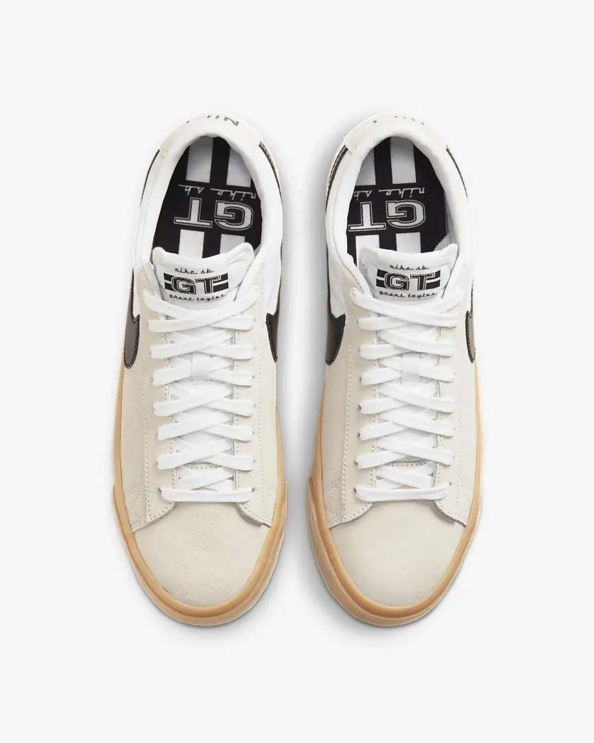 Nike SB Zoom Blazer Low Pro GT (WHITE BLACK GUM)